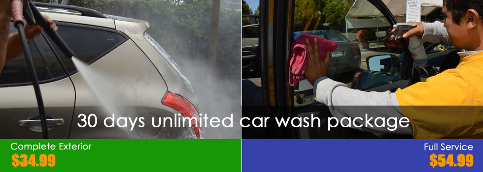 Monthly Car Wash Package